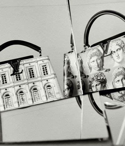 Louis Vuitton x Fornasetti bags are modern treasures.